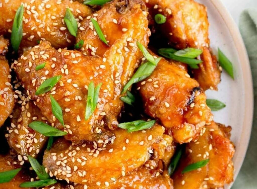 Supreme Burger Company - Sesame Glazed Chicken Wings