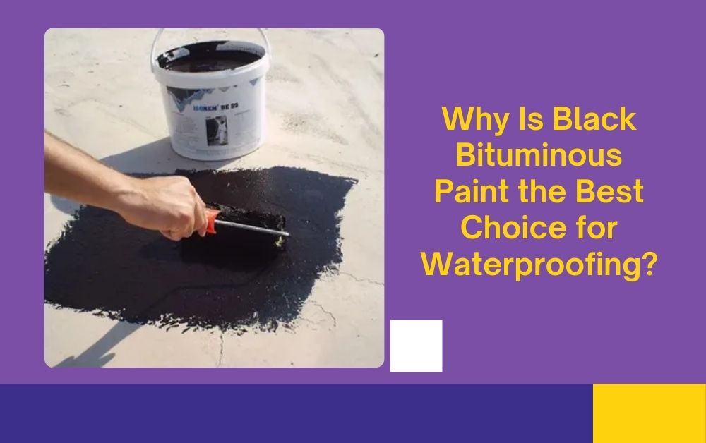 black bituminous paint