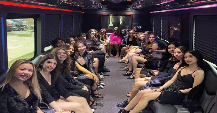 party bus rental services